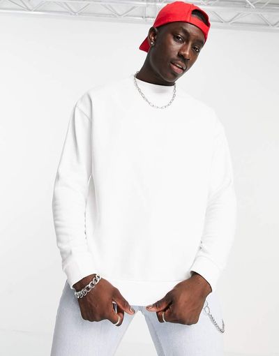 ASOS DESIGN ASOS DESIGN sweatshirt in white