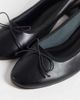 ASOS DESIGN ASOS DESIGN Sweet Pea bow detail block heel mid shoes in black - 3