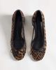 ASOS DESIGN ASOS DESIGN Sweet Pea bow detail mid block heel shoes in leopard mesh-Multi - 2