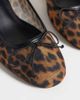 ASOS DESIGN ASOS DESIGN Sweet Pea bow detail mid block heel shoes in leopard mesh-Multi - 3