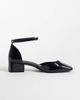 ASOS DESIGN ASOS DESIGN Sweetie mid block heel shoes in black - 1