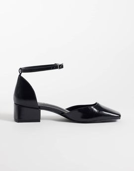 ASOS DESIGN ASOS DESIGN Sweetie mid block heel shoes in black