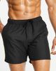 ASOS DESIGN ASOS DESIGN swim shorts in mid length with piping in black - 2