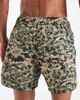 ASOS DESIGN ASOS DESIGN swim shorts in short length in khaki camo print-Green - 4