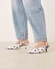 ASOS DESIGN ASOS DESIGN Sydney slingback kitten heel shoes in polka dots-Multi - 3