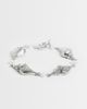 ASOS DESIGN ASOS DESIGN t-bar bracelet with conch shell design in silver tone - 1