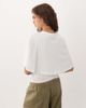 ASOS DESIGN ASOS DESIGN T-shirt cape in ecru-White - 4