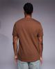 ASOS DESIGN ASOS DESIGN t-shirt with sporty graphic in brown-White - 3