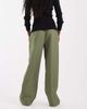 ASOS DESIGN ASOS DESIGN Tailored arch barrel pants in khaki-Green - 3