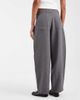 ASOS DESIGN ASOS DESIGN Tailored barrel leg pants in heather gray - 4