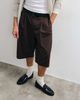 ASOS DESIGN ASOS DESIGN tailored barrel short in brown - 1