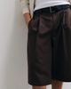 ASOS DESIGN ASOS DESIGN tailored barrel short in brown - 3