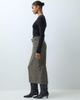ASOS DESIGN ASOS DESIGN Tailored belted pencil midi skirt in brown wool check - 2