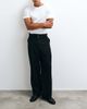 ASOS DESIGN ASOS DESIGN tailored belted wide leg pants in black - 3