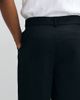 ASOS DESIGN ASOS DESIGN tailored belted wide leg pants in black - 4