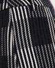 ASOS DESIGN ASOS DESIGN Tailored bouclé super wide leg pants in black-and-white plaid - 4