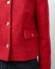 ASOS DESIGN ASOS DESIGN Tailored boucle jacket in red - 3