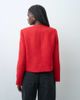 ASOS DESIGN ASOS DESIGN Tailored boucle jacket in red - 4