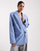ASOS DESIGN ASOS DESIGN tailored boxy oversized suit blazer in blue-Green - 1