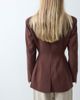 ASOS DESIGN ASOS DESIGN Tailored cinched waist blazer in brown - 2
