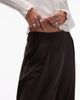 ASOS DESIGN ASOS DESIGN tailored cocoon pants in chocolate-Brown - 3