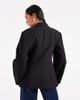 ASOS DESIGN ASOS DESIGN Tailored cocoon sleeve double breasted blazer in black - 2