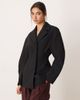ASOS DESIGN ASOS DESIGN tailored collar cinched waist jacket in black - 1