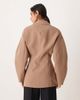 ASOS DESIGN ASOS DESIGN tailored collar cinched waist jacket in mocha-Neutral - 4