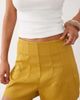 ASOS DESIGN ASOS DESIGN tailored corset waist shorts in ochre-Brown - 3
