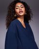 ASOS DESIGN ASOS DESIGN tailored cropped textured blazer in navy - part of a set - 3