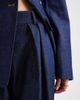 ASOS DESIGN ASOS DESIGN tailored denim wide leg pants in indigo - part of a set-Navy - 4