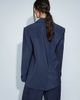 ASOS DESIGN ASOS DESIGN tailored double breasted soft suit blazer in navy - 4