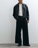 ASOS DESIGN ASOS DESIGN tailored double pleated loose leg pants in black - 1