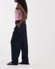 ASOS DESIGN ASOS DESIGN tailored double pleated tapered pants in navy-Green - 2