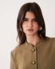 ASOS DESIGN ASOS DESIGN Tailored drummer style jacket in khaki-Green - 3