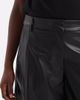 ASOS DESIGN ASOS DESIGN Tailored faux leather high waist culotte pants in black - 4