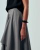 ASOS DESIGN ASOS DESIGN tailored handkerchief hem maxi skirt in heather gray - 4