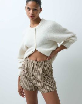 ASOS DESIGN ASOS DESIGN tailored high waist short-Brown