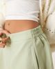 ASOS DESIGN ASOS DESIGN tailored linen look boxer shorts in pistachio-Green - 3
