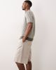 ASOS DESIGN ASOS DESIGN tailored linen rich oversized bermuda shorts in stone-Neutral - 2