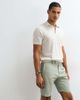 ASOS DESIGN ASOS DESIGN tailored linen rich slim shorts in sage green - 2