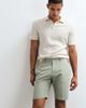 ASOS DESIGN ASOS DESIGN tailored linen rich slim shorts in sage green - 4