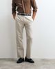 ASOS DESIGN ASOS DESIGN tailored linen rich straight leg pants in stone-Neutral - 3