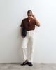 ASOS DESIGN ASOS DESIGN tailored linen rich straight leg pants in white - 2