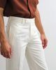 ASOS DESIGN ASOS DESIGN tailored linen rich straight leg pants in white - 3