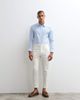 ASOS DESIGN ASOS DESIGN tailored linen rich tapered pants in white - 1