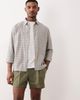 ASOS DESIGN ASOS DESIGN tailored linen rich wide shorts in olive green - 2