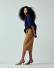 ASOS DESIGN ASOS DESIGN tailored longline culottes in camel-Black - 3