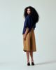 ASOS DESIGN ASOS DESIGN tailored longline culottes in camel-Black - 4