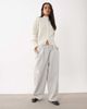 ASOS DESIGN ASOS DESIGN Tailored look jogger pant set in gray heather - 1